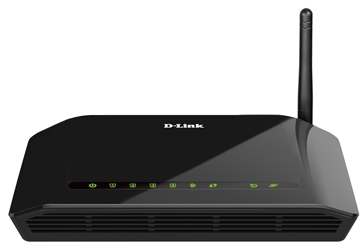 NEW D-LINK DSL-2640U ADSL Modem Router 4-LAN port Switch Wireless 150Mbps WiFi 